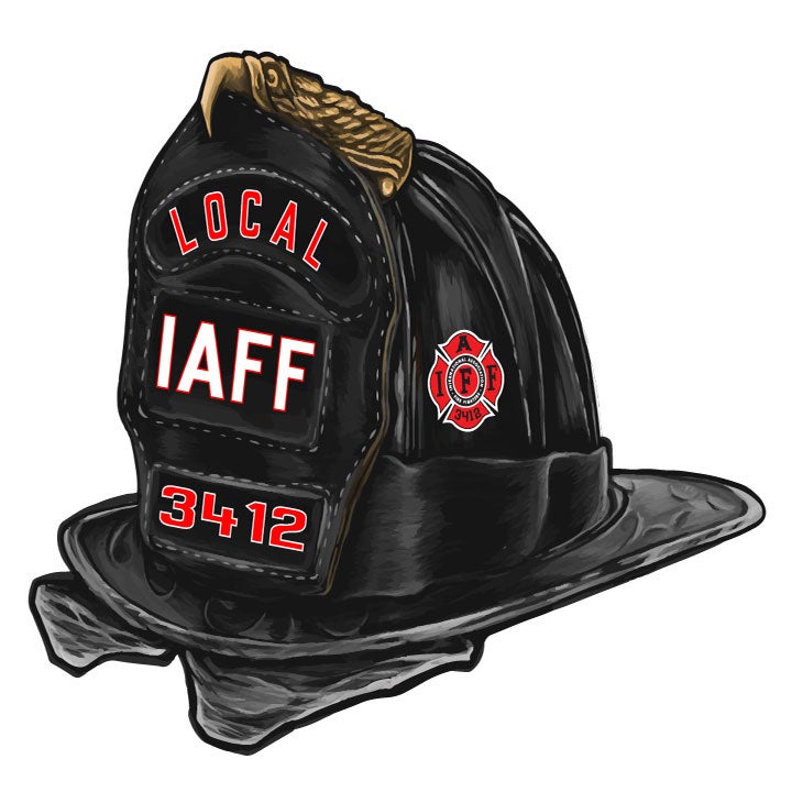 IAFF Baseball Decals